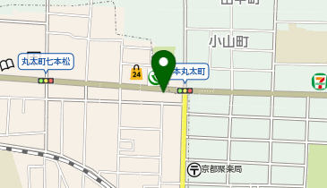 中京警察署千本丸太町交番の地図画像