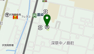 伏見警察署墨染交番の地図画像