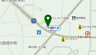 伏見警察署横大路交番の地図画像