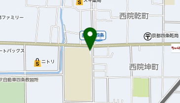 右京警察署山ノ内交番の地図画像