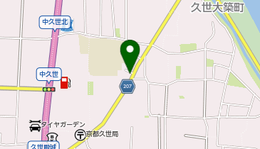 南警察署久世交番の地図画像