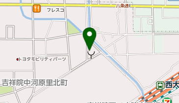 南警察署祥豊交番の地図画像