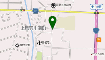 南警察署上鳥羽交番の地図画像