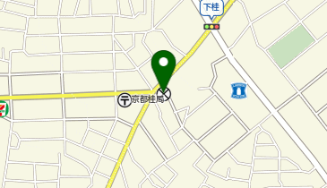 西京警察署桂交番の地図画像