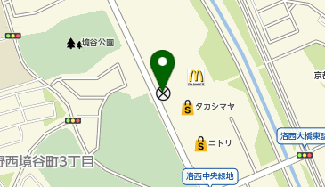 西京警察署洛西交番の地図画像