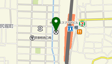 西京警察署桂西口交番の地図画像
