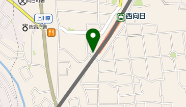 向日町警察署西向日交番の地図画像