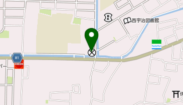 宇治警察署西宇治交番の地図画像