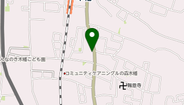 宇治警察署木幡交番の地図画像