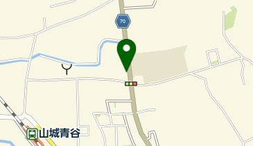 城陽警察署青谷交番の地図画像