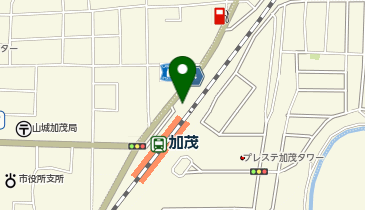 木津警察署加茂交番の地図画像