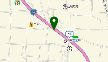 木津警察署山城交番の地図画像