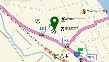 南丹警察署八木交番の地図画像