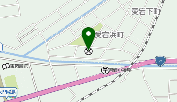 舞鶴警察署愛宕交番の地図画像
