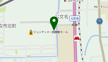 舞鶴警察署公文名交番の地図画像