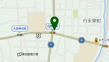 舞鶴警察署行永交番の地図画像