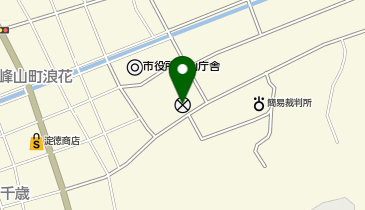 京丹後警察署峰山交番の地図画像