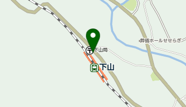 南丹警察署下山駐在所の地図画像