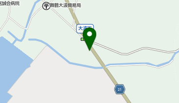 舞鶴警察署大波駐在所の地図画像