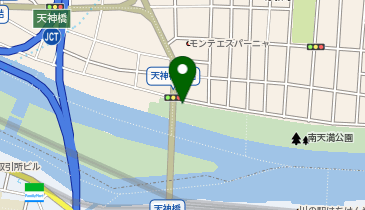 天満警察署天神橋北交番の地図画像