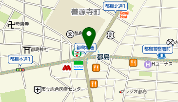 都島警察署都島本通交番の地図画像