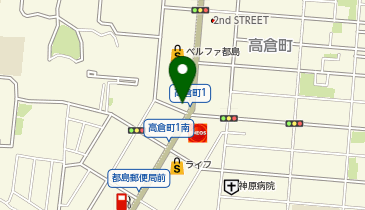 都島警察署友渕町交番の地図画像