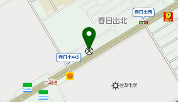 此花警察署春日出交番の地図画像