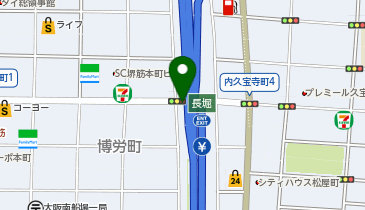 東警察署南久宝寺町交番の地図画像