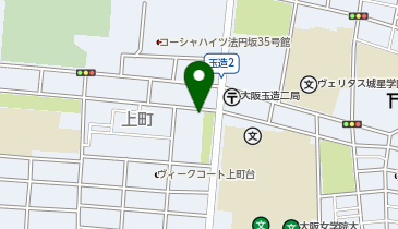 東警察署上町交番の地図画像