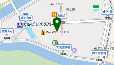 東警察署城見交番の地図画像