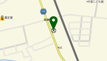五所川原警察署中里駐在所の地図画像