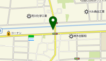 鶴見警察署放出大橋交番の地図画像