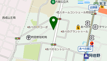 阿倍野警察署金塚交番の地図画像