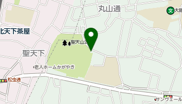 阿倍野警察署聖天山公園交番の地図画像