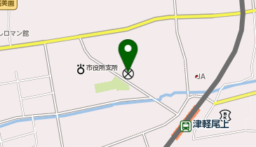 黒石警察署尾上駐在所の地図画像