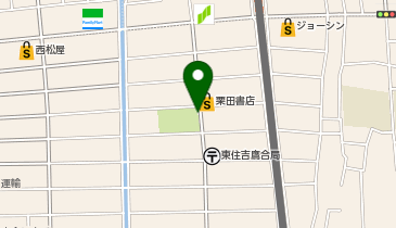 東住吉警察署鷹合交番の地図画像