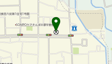 平野警察署長吉六反交番の地図画像