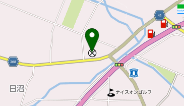 黒石警察署日沼駐在所の地図画像