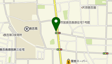 平野警察署川辺交番の地図画像