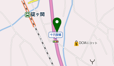 黒石警察署碇ヶ関駐在所の地図画像