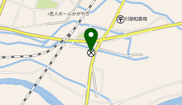 黒石警察署川部駐在所の地図画像