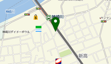 淀川警察署神崎川交番の地図画像