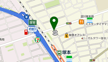 淀川警察署塚本交番の地図画像