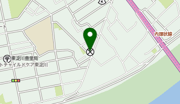 東淀川警察署豊里交番の地図画像