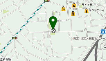 東淀川警察署淡路交番の地図画像