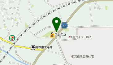 高槻警察署山崎交番の地図画像