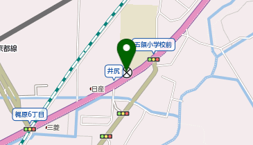 高槻警察署五領交番の地図画像