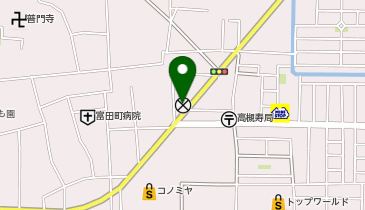 高槻警察署富田町交番の地図画像