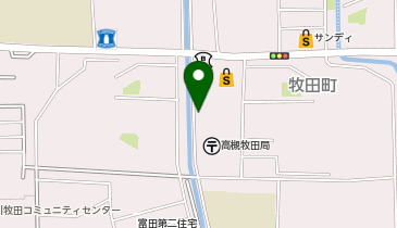 高槻警察署牧田町交番の地図画像