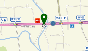 茨木警察署豊川交番の地図画像